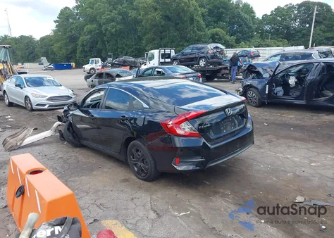 2017 Honda Civic Lx из США, поврежденный, VIN 19XFC2F55HE033269